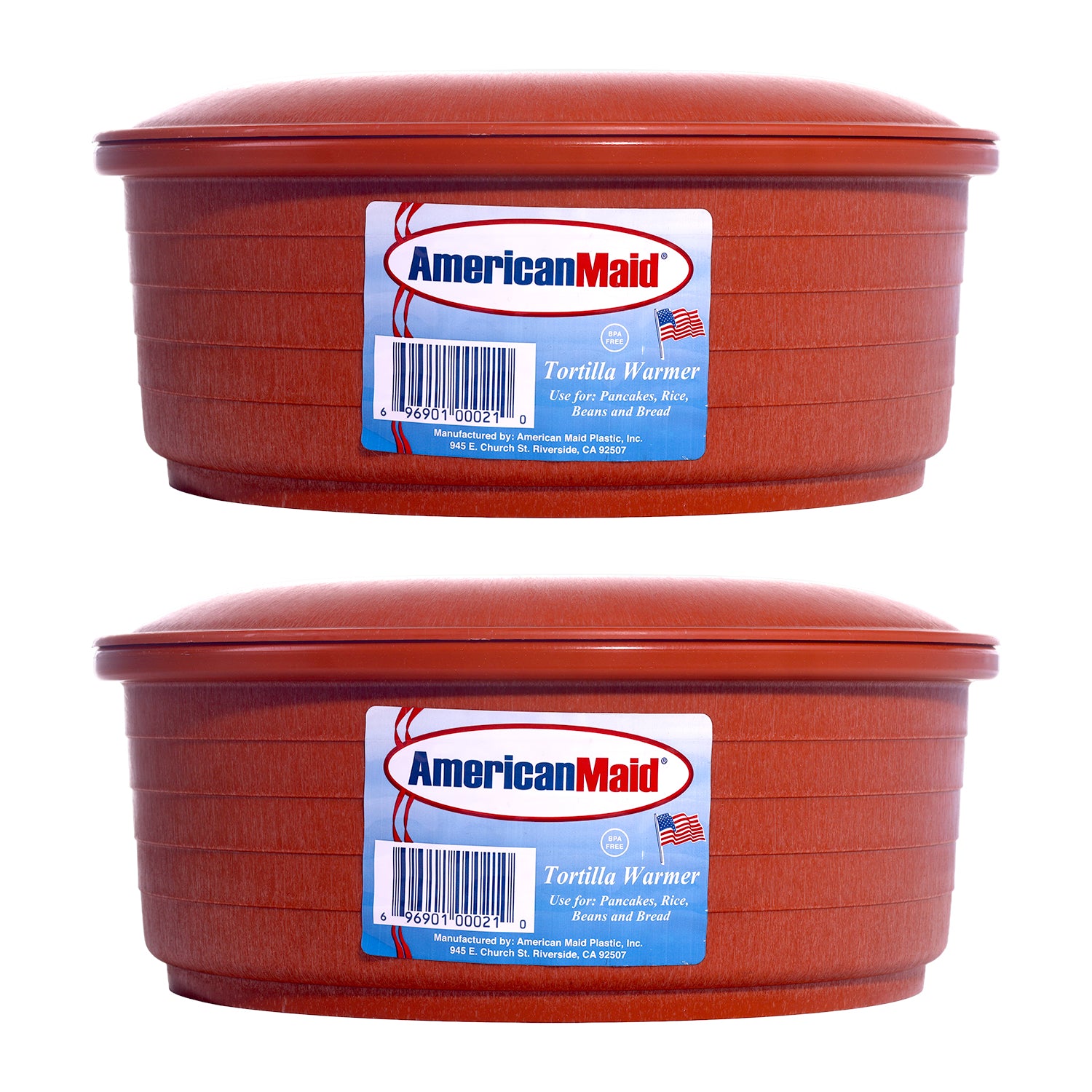 2-Pack Food/Tortilla Warmer (3.8 qts)