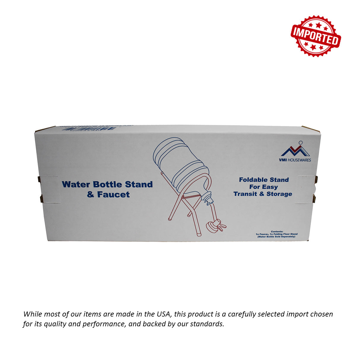 Water Bottle Stand with Faucet