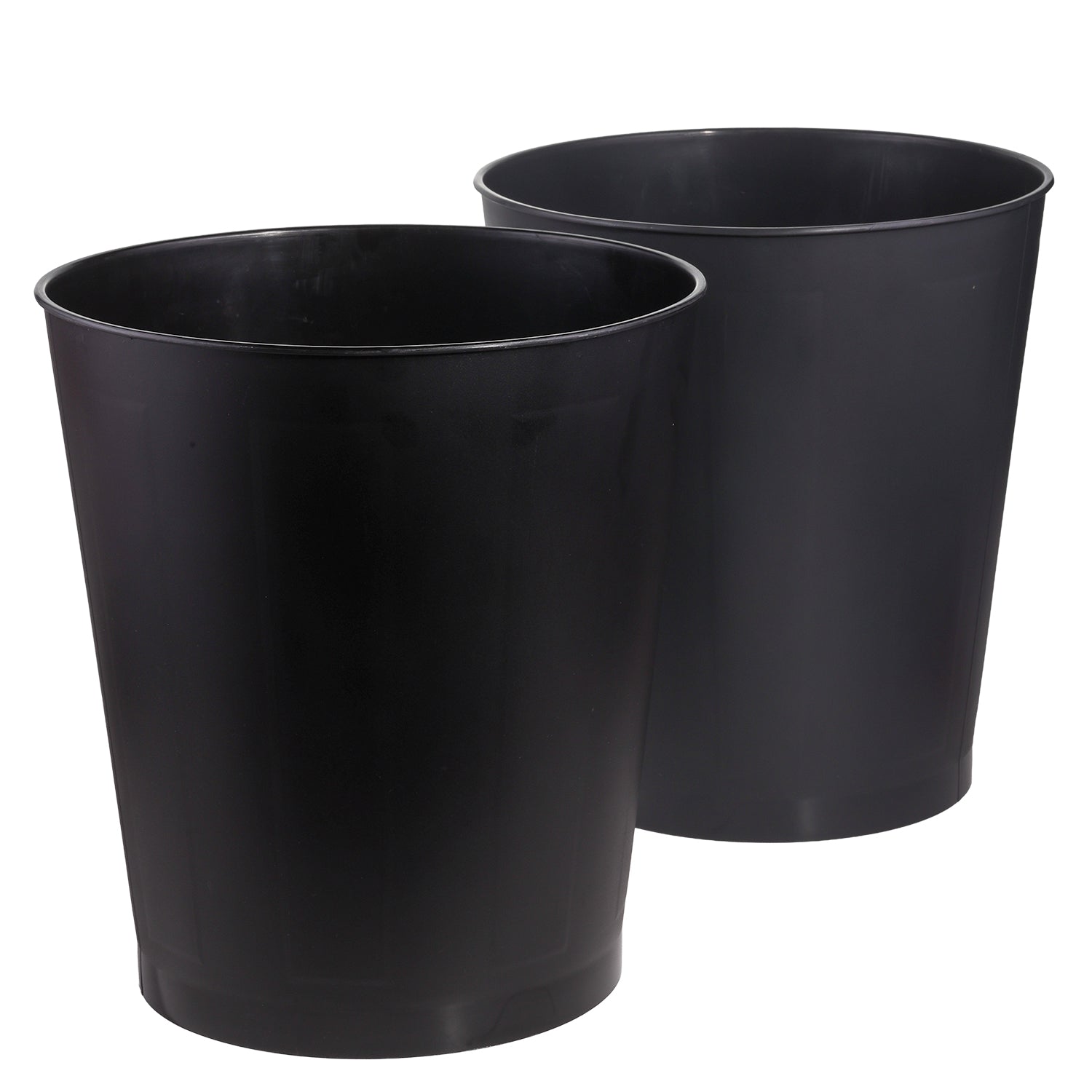 2-Pack Heavy Duty 6 Gallon Trash Bins