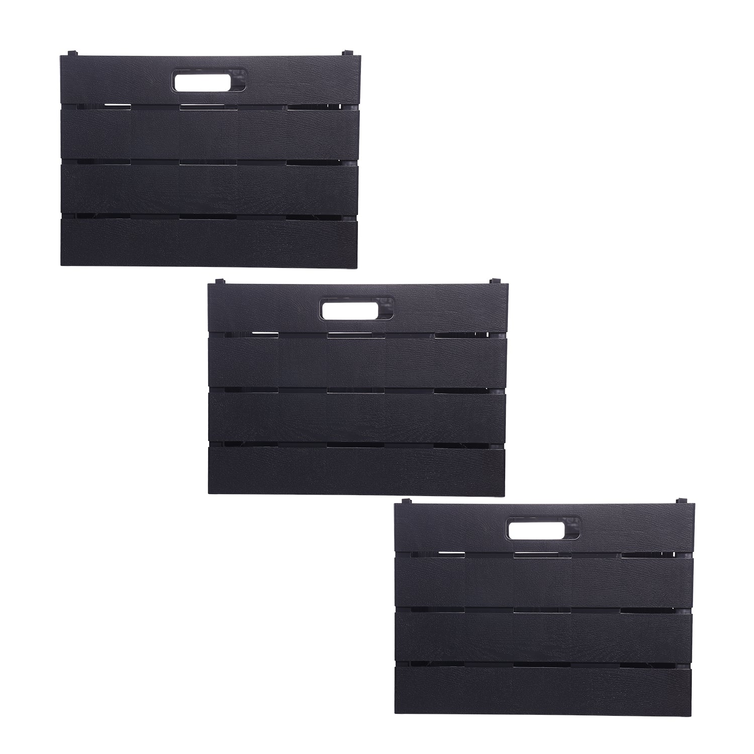 3-Pack Foldable Crate