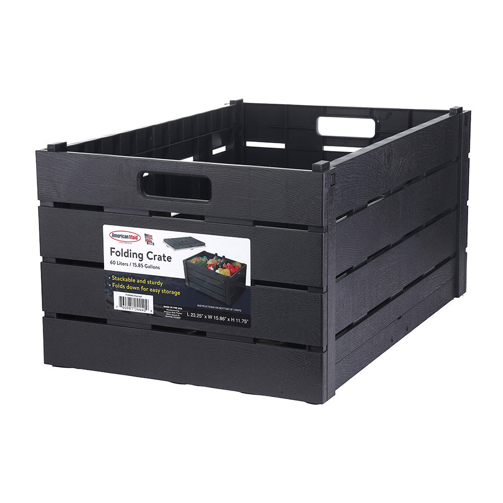 3-Pack Foldable Crate