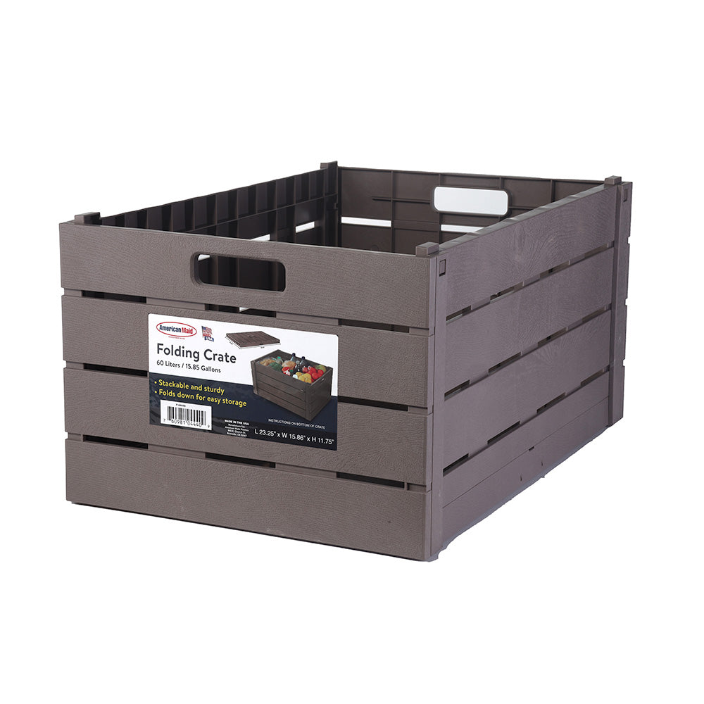 3-Pack Foldable Crate