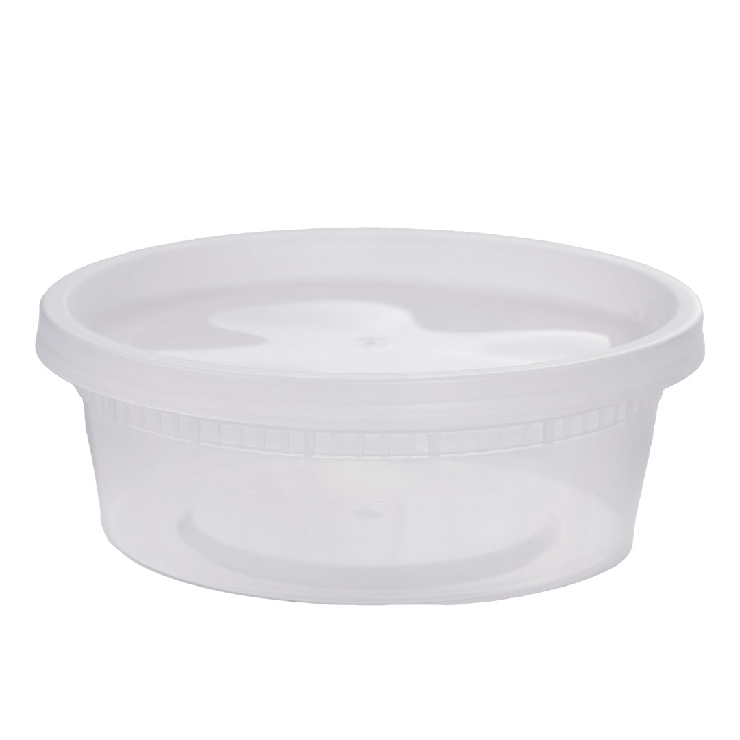 240-Pack 8 OZ Deli Containers with Lids
