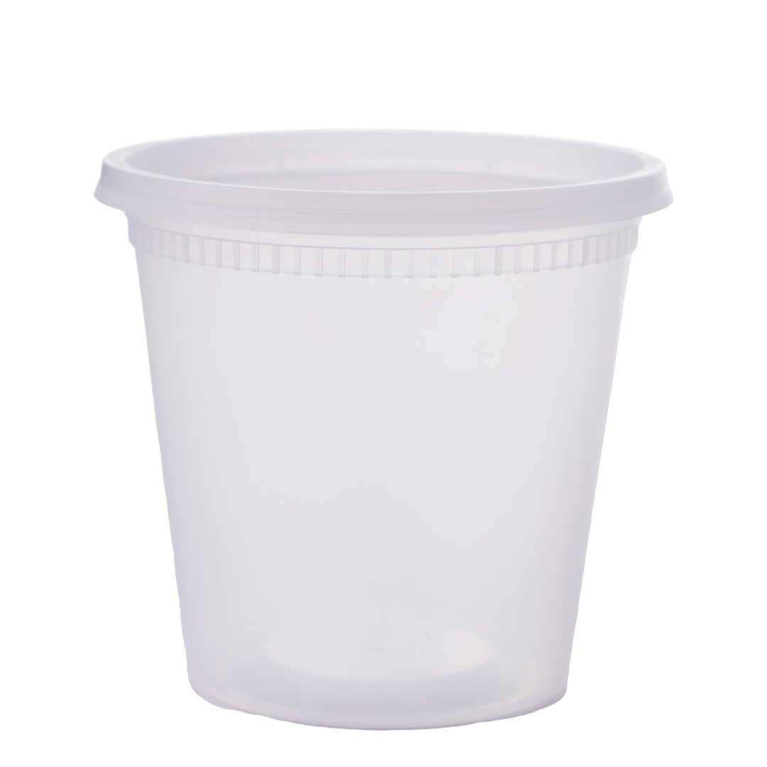 240-Pack 24 OZ Deli Containers with Lids
