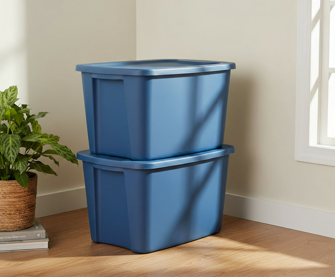 4-Pack 18-Gallon Storage Totes