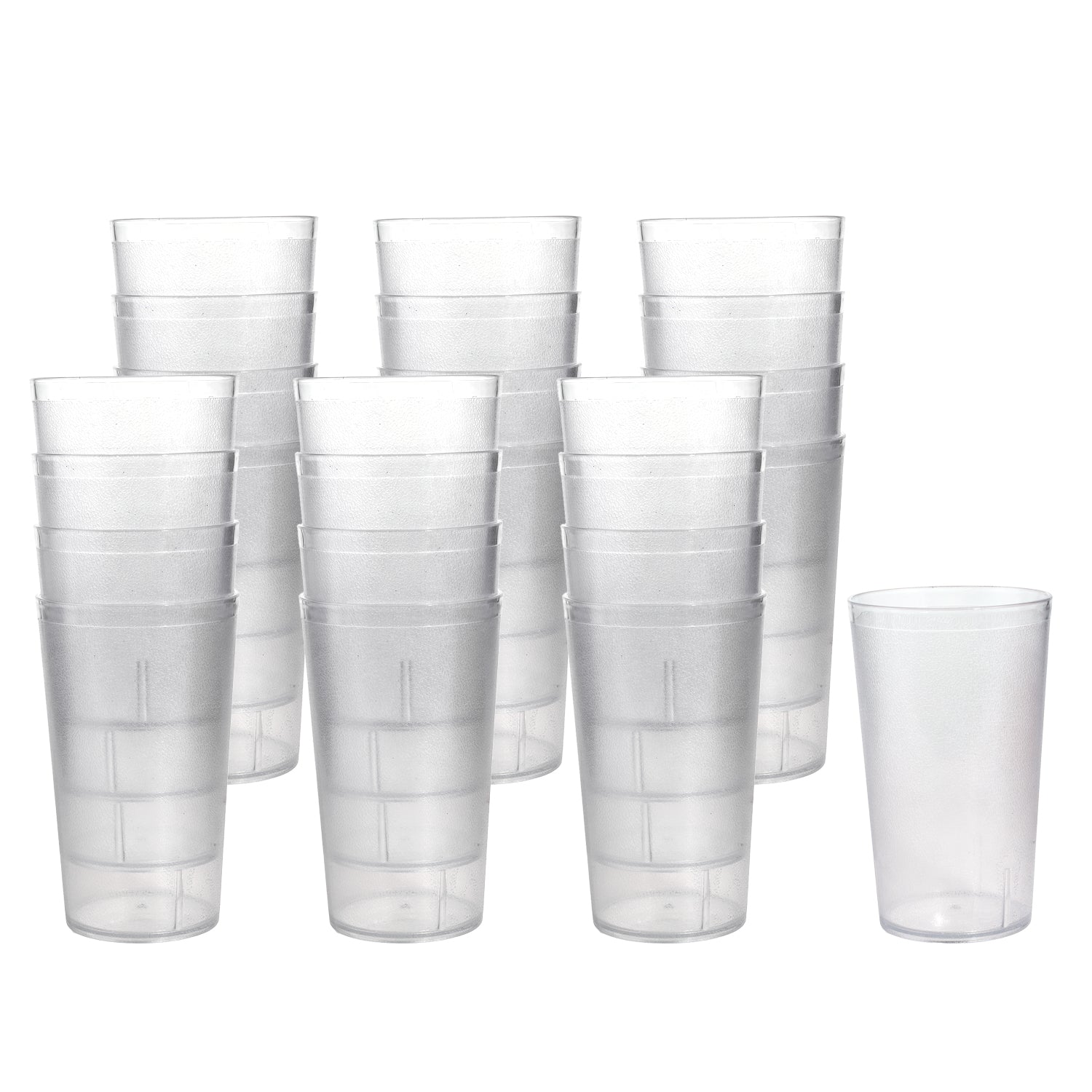 24-Pack 32 oz NSF Tumblers Clear