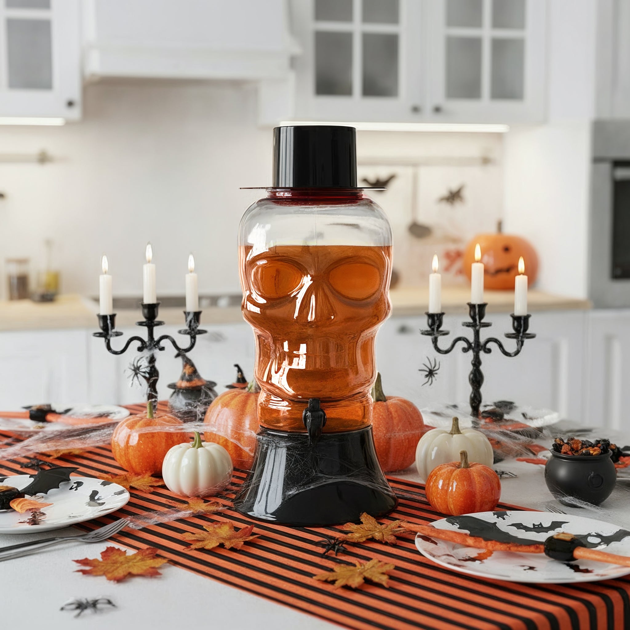 3 Gallon Skull Beverage Dispenser