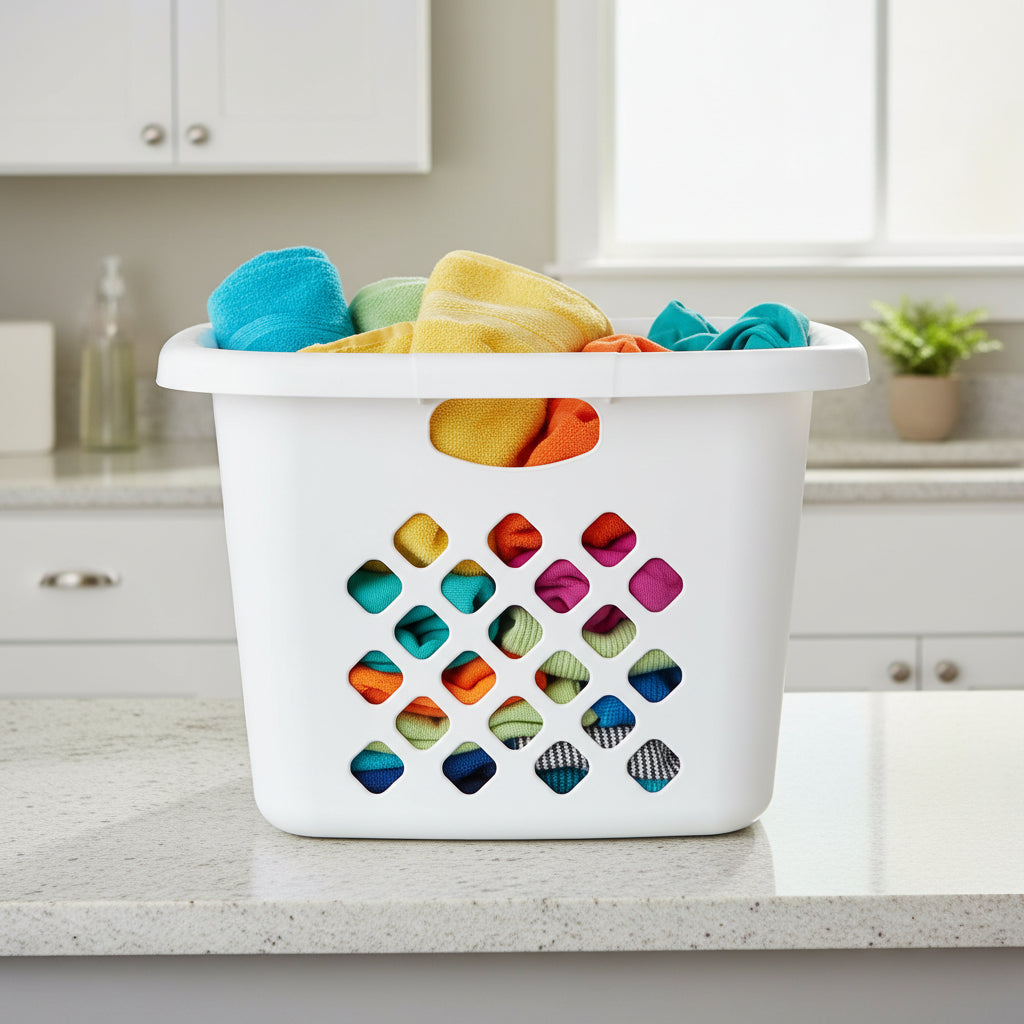 4-Pack 38L Square Laundry Hampers