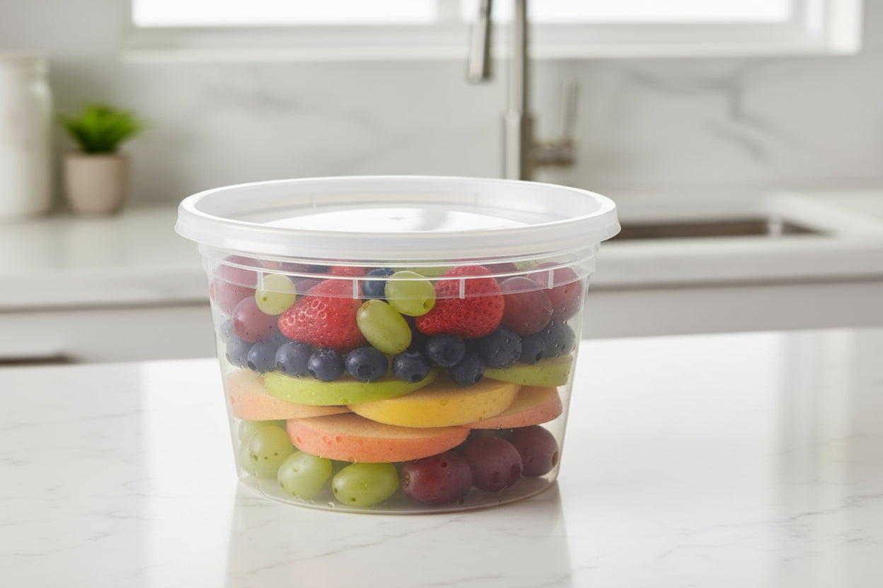 240-Pack 16 OZ Deli Containers with Lids