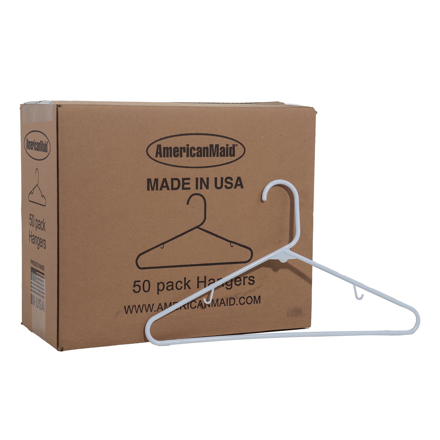50-Pack Adult Hangers