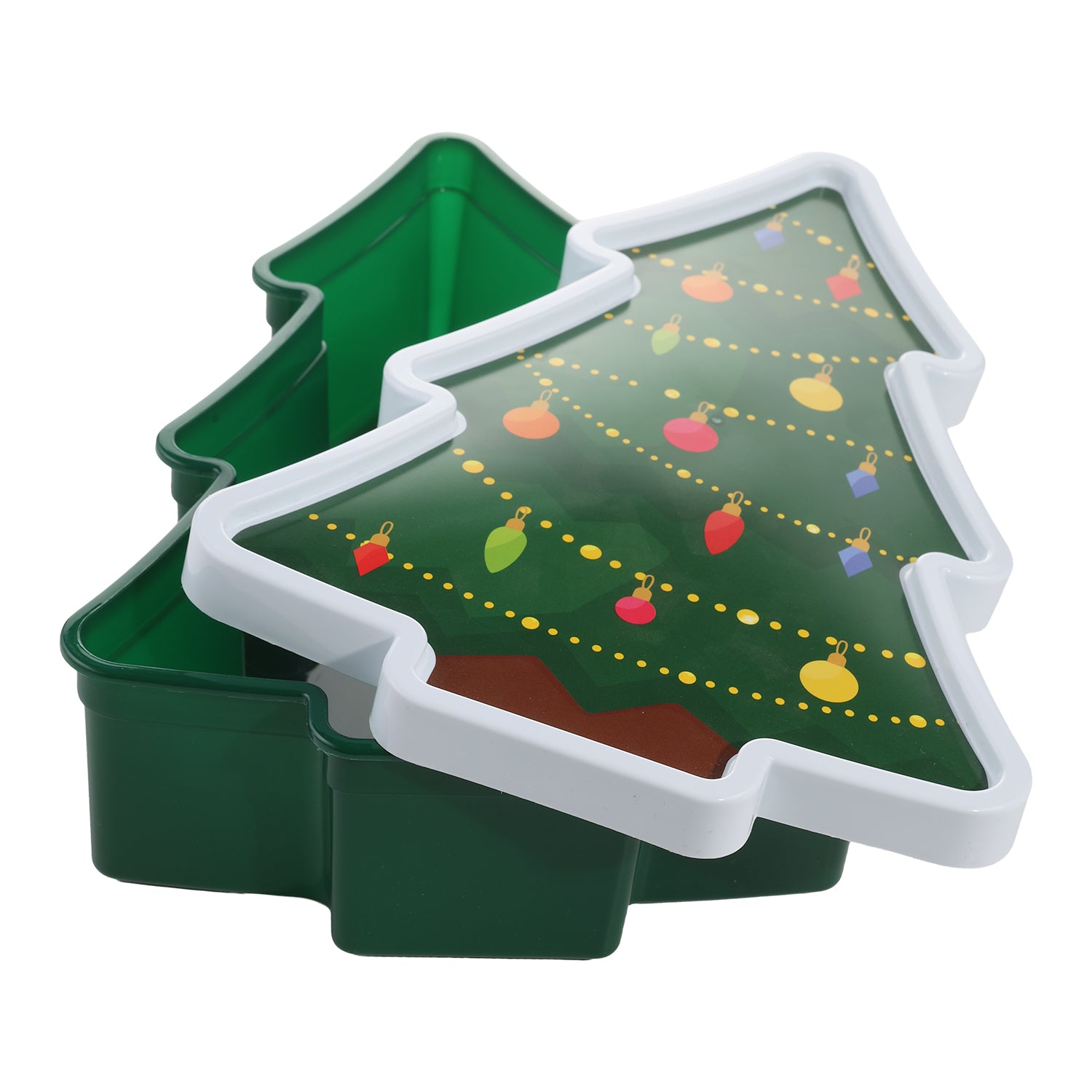 4-Pack 12-Inch Christmas Containers